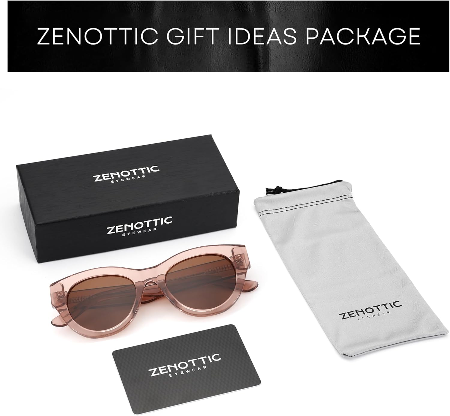 ZENOTTIC Polarized Sunglasses Women Round: Trendy Sun Glasses for Ladies - Retro Classic Shades UV400 Protection - Image 6