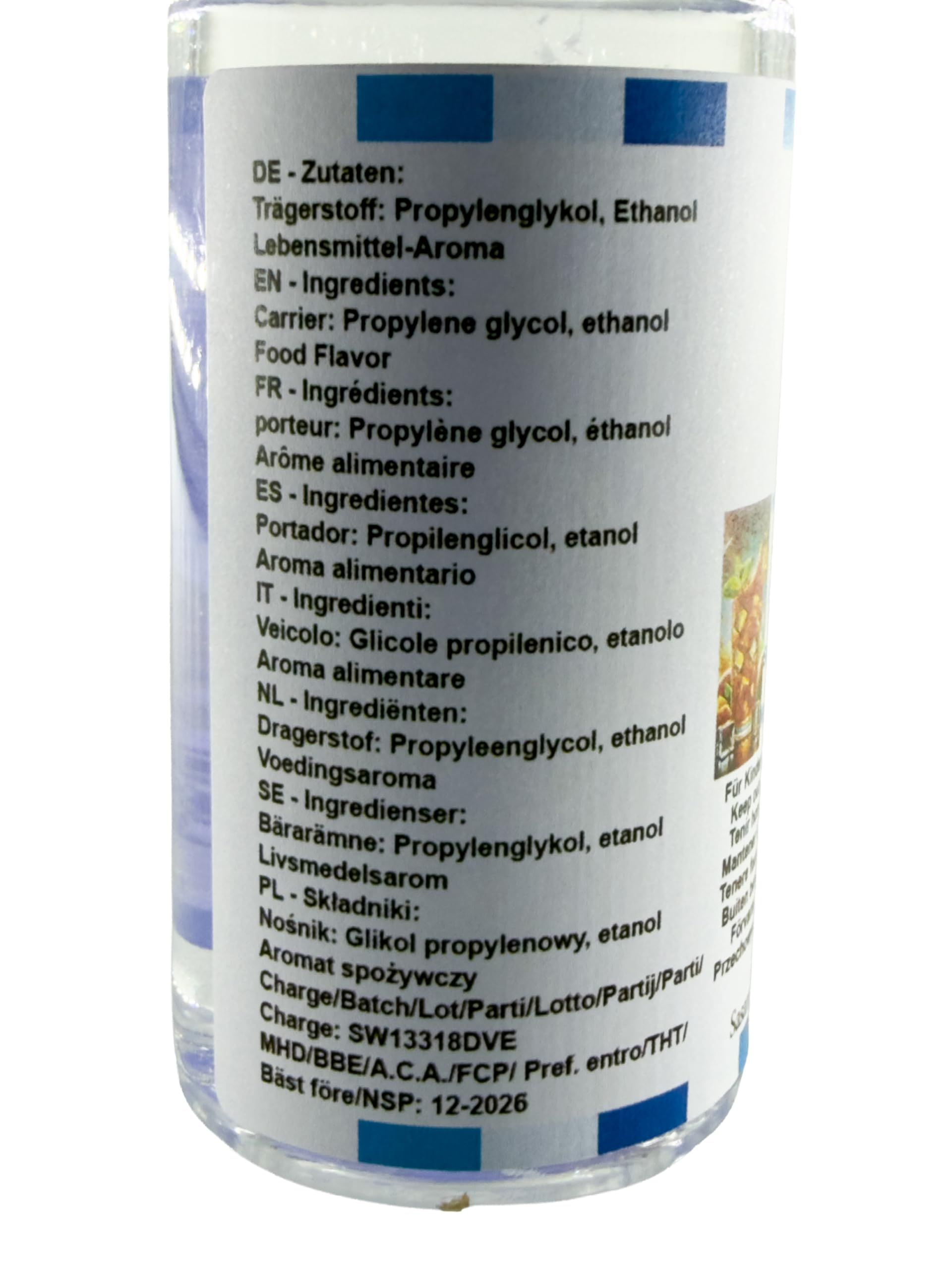 Herbata mrożona mango aromat koncentrat – Wegański – Sasami – 100ml