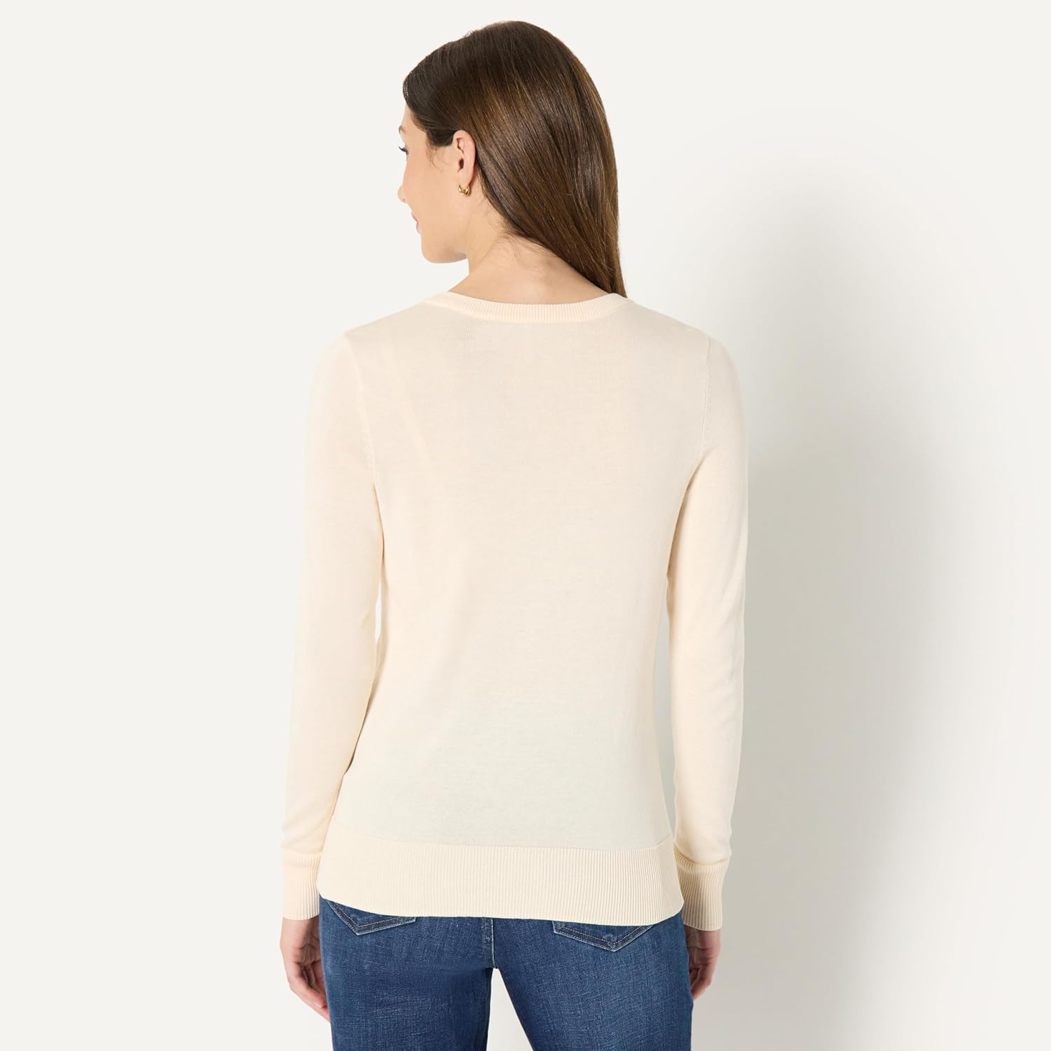 Amazon Essentials Women's Lightweight Crewneck Cardigan Sweater (Available in Plus Size) - Image 3