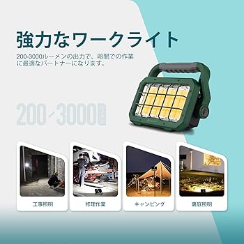Olight Odiance 3000ルーメン 作業灯 Amazon.co.jp: OLIGHT(オーライト) Odiance 作業灯 COBワーク