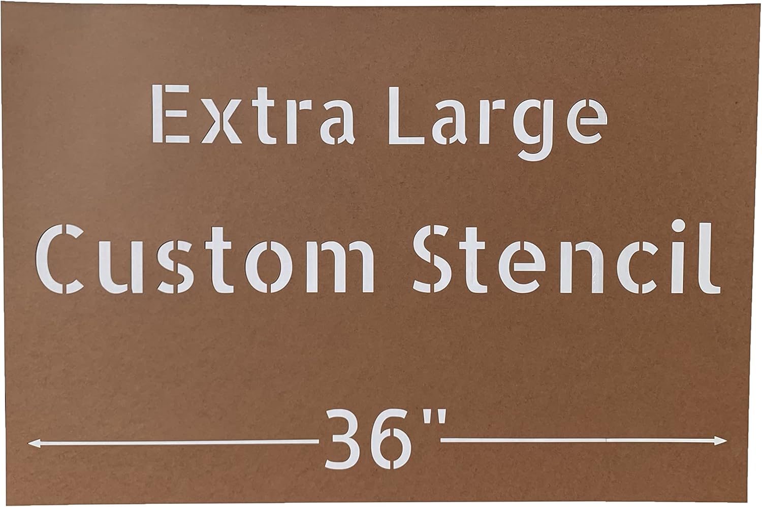 Large Custom Stencils Enter Your Own Text Stencil