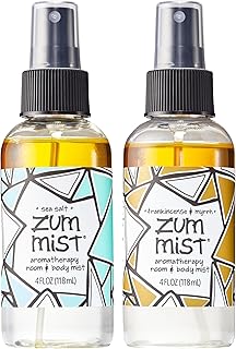 Indigo Wild Zum Mist Frankincense & Myrrh and Sea Salt Mist Body Spray 4 fl. oz. each, 2 Pack