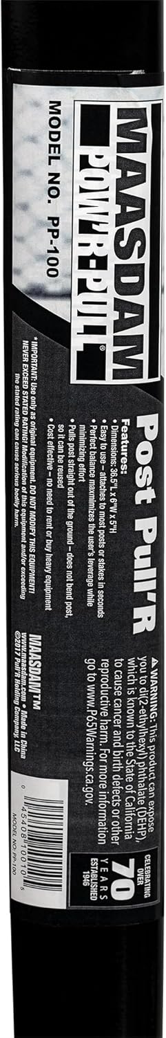 Maasdam Pow'R Pull PP100, Post Pull'R