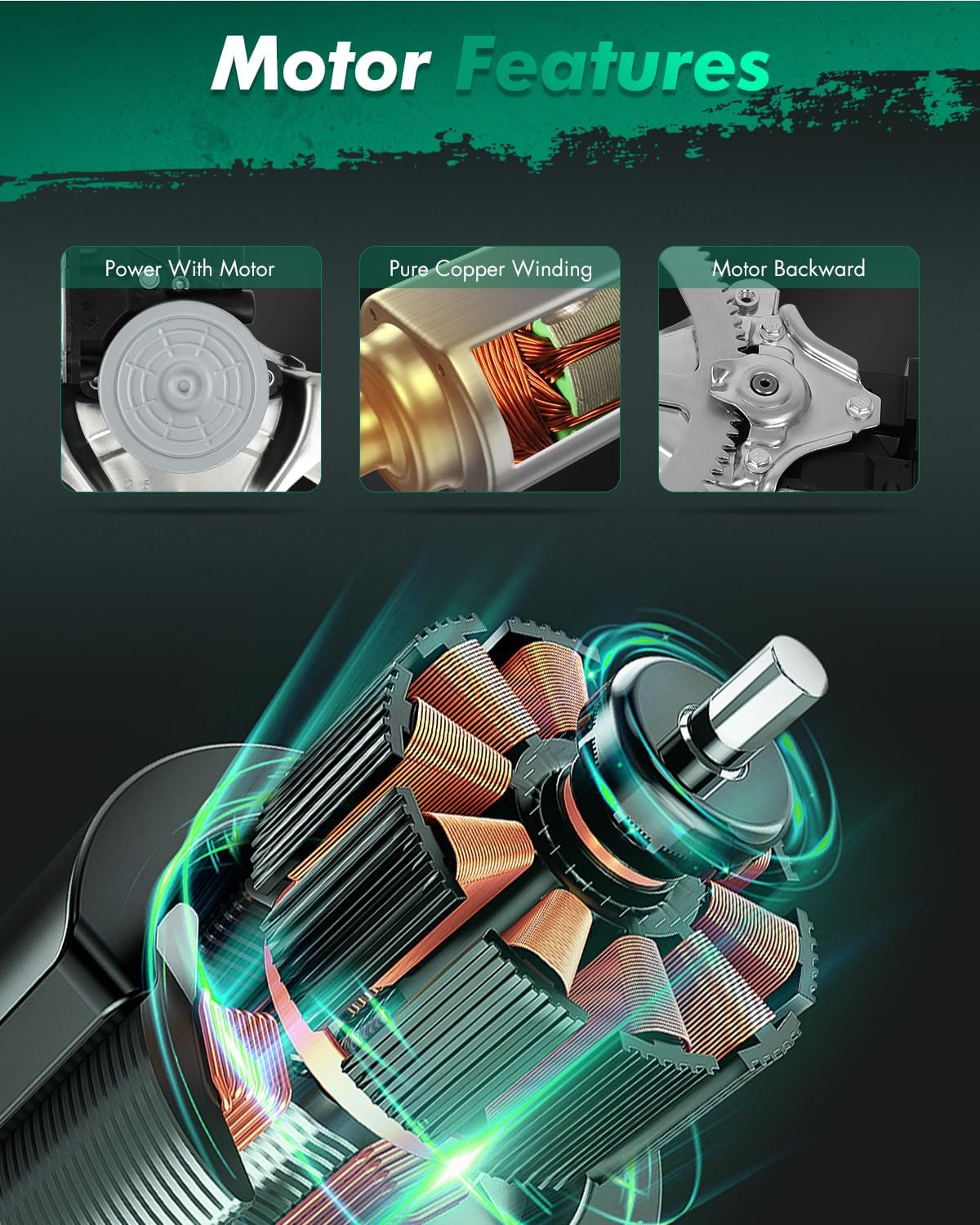 SCITOO Front Left Power Window Regulator Replacement for 2001-2007 for Toyota Highlander 748-609