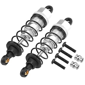 Amazon | RCショックアブソーバー 2個82mm アルミニウム合金 RC