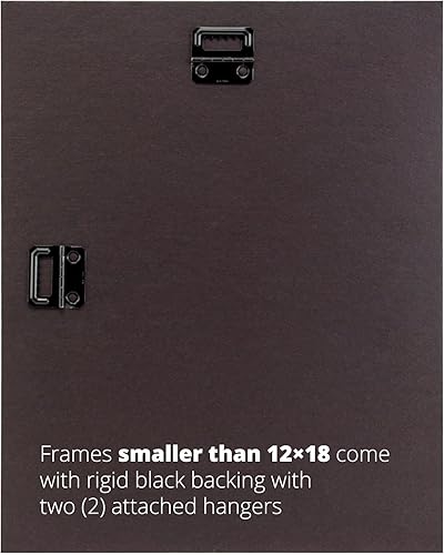 Miniatura 8 de Craig Frames, juego de 7 portarretratos de madera compuesta para colgar en pared. Portaretratos con fondo blanco