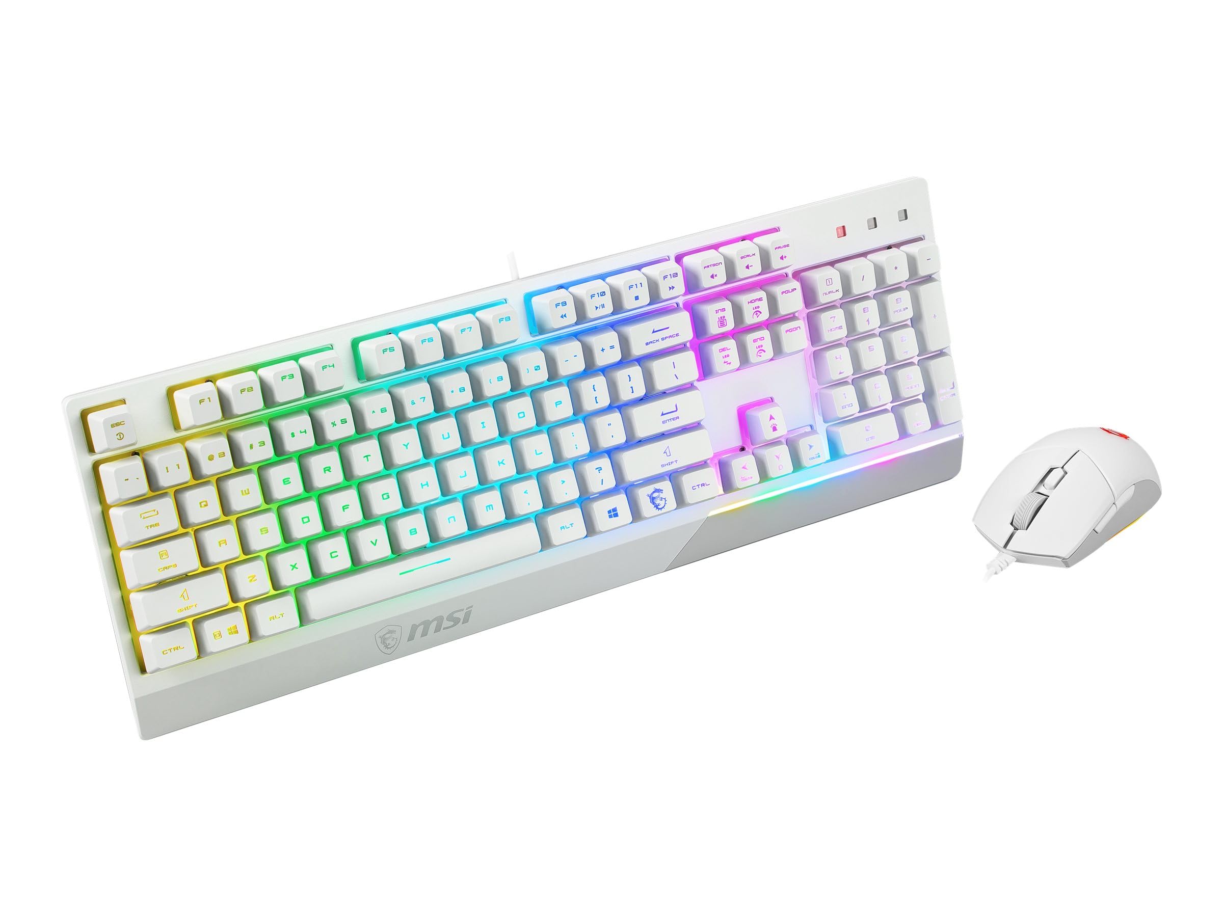 MSI S11-04DE305-CLA tastiera USB QWERTY Italiano Bianco