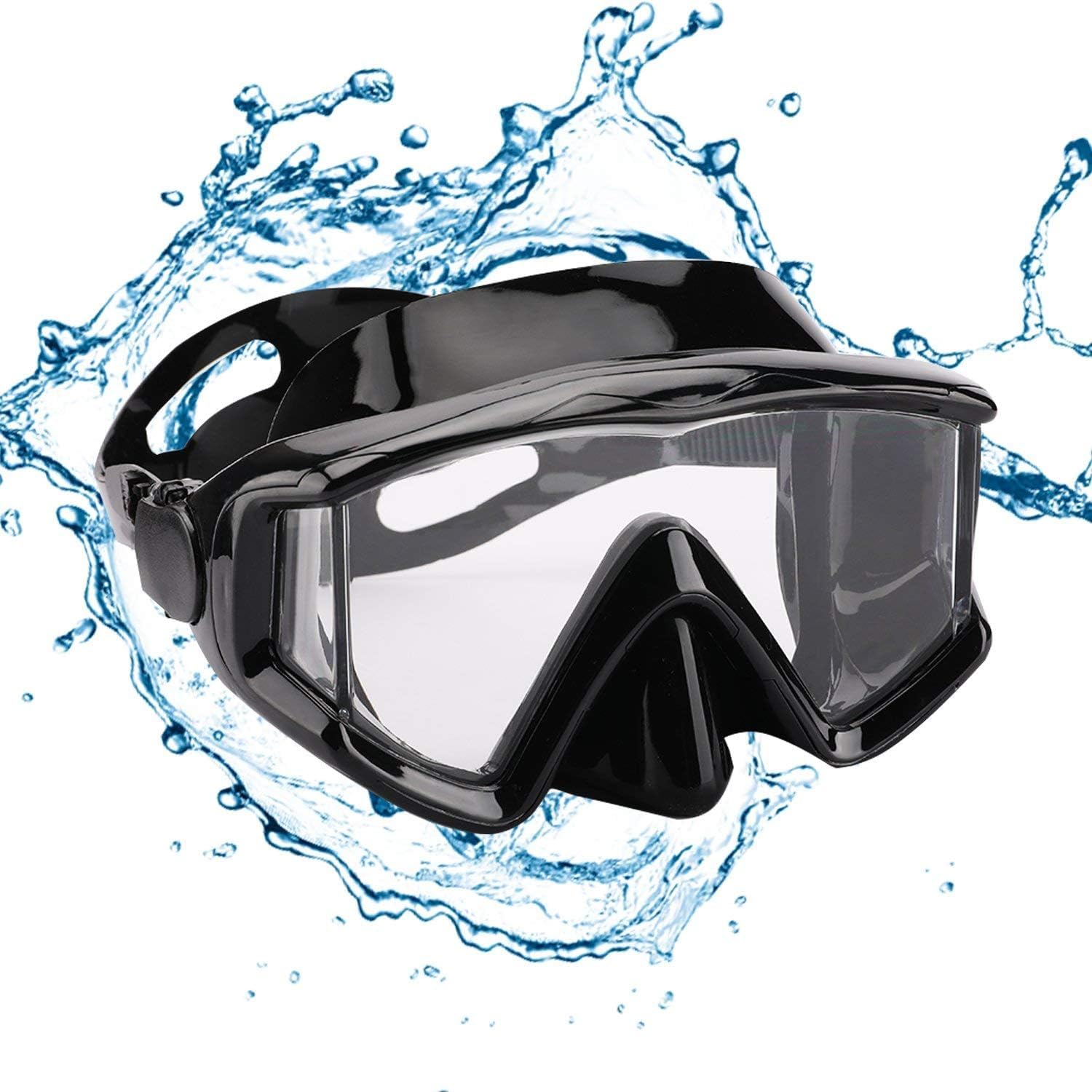 Máscara de buceo antivaho para natación, máscara de esnórquel adecuada para adultos, buceo, natación, esnórquel, máscaras