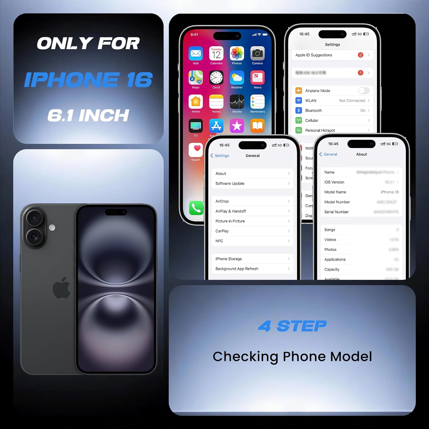 DEERLAMN Magnetic Shockproof Case for iPhone 16 6.1-Inch, [Compatible with MagSafe] [Military Grade Drop Protection] Translucent 2-Layer Durable Bumper Heavy Duty Protecive Phone Cover, Dark Purple - Image 7