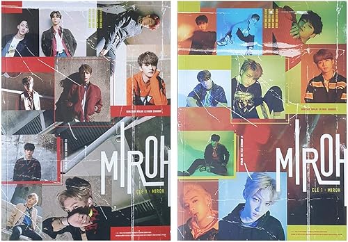 STRAY KIDS 4th Mini CLE 1: Miroh Album Standard (Clé 1 Ver + Miroh Ver Set) 2 CDs+2 libros de foto+6 tarjetas QR+(extra 4 tarjetas de fotos + 1