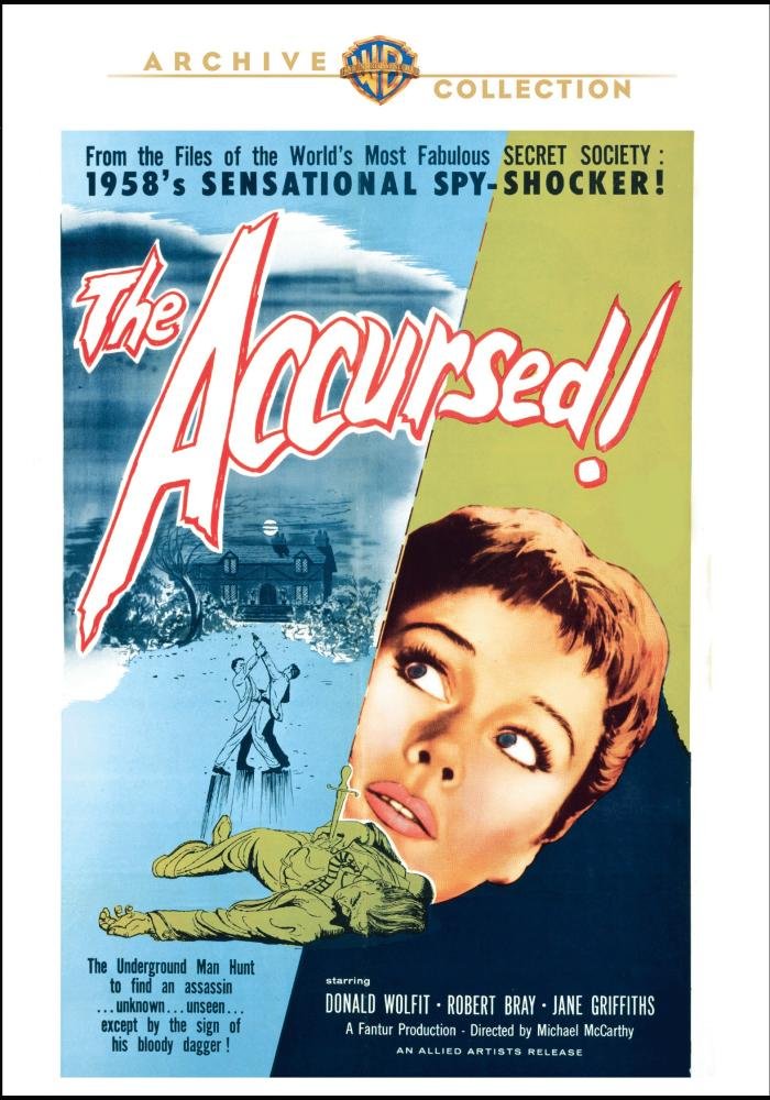 Película The Accursed DVD versión americana para una noche de suspense en casa