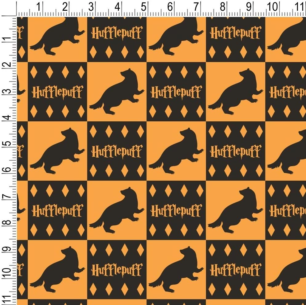 GRAPHICS & MORE Harry Potter Hufflepuff Pattern Gift Wrap Wrapping Paper Rolls