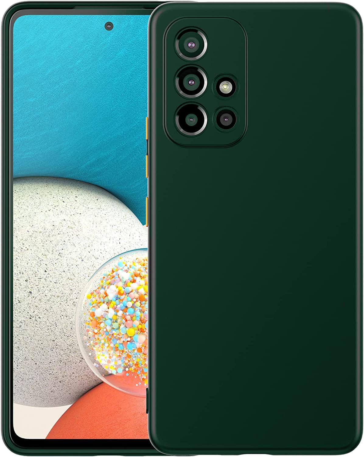 CINCH Designed for Samsung M51 Matte Soft Slim Camera and Drop Protection Back Cover Case for Samsung Galaxy M51 (Silicone) (Green) (B0BWMRV14W) Amazon Price History, Amazon Price Tracker
