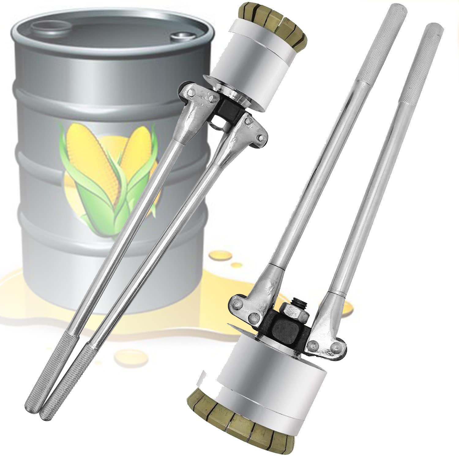 Manuelles Fassverschlussgerät für 200-Liter-Fässer (35 mm & 70 mm), ideal für die Flüssigkeitsverpackungsindustrie, kompakt und effizient