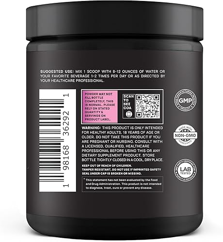 Miniatura 7 de Polvo de quemadura de colágeno súper para mujeres con ácido hialurónico, KSM66, vinagre de manzana C, probióticos, biotina, proteína de péptidos de