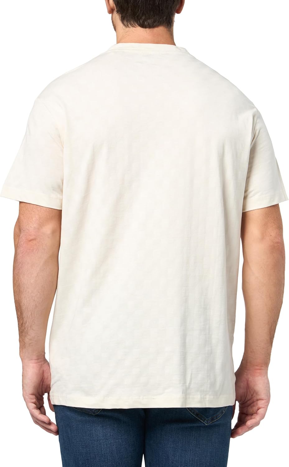 Guess Men's Short Sleeve Small Triangle Knit