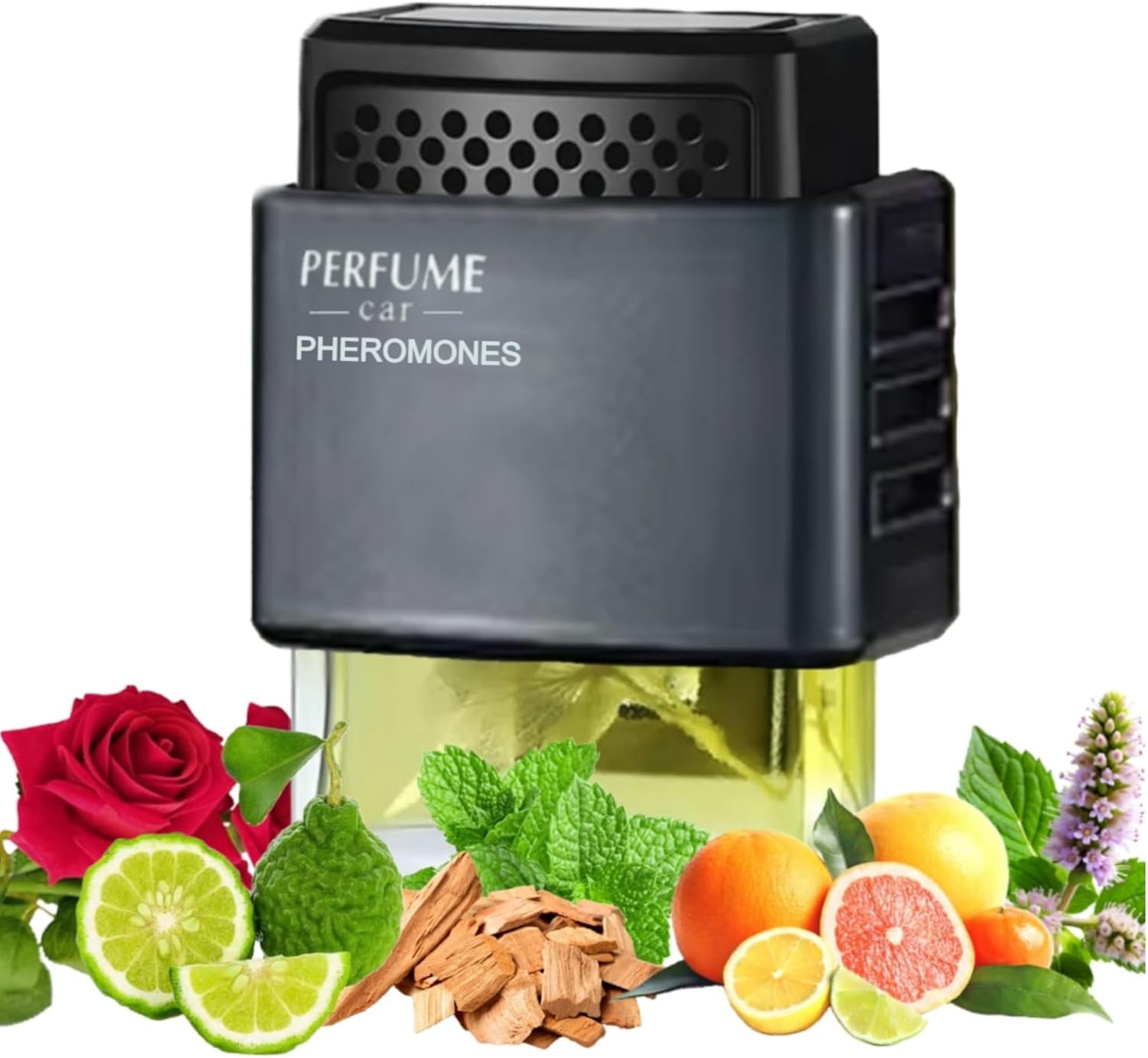 Exclusive Pheromones Car Air Freshener strong Perfume for men Vent Clip with Odour Eliminating Technology (Pack of 2)