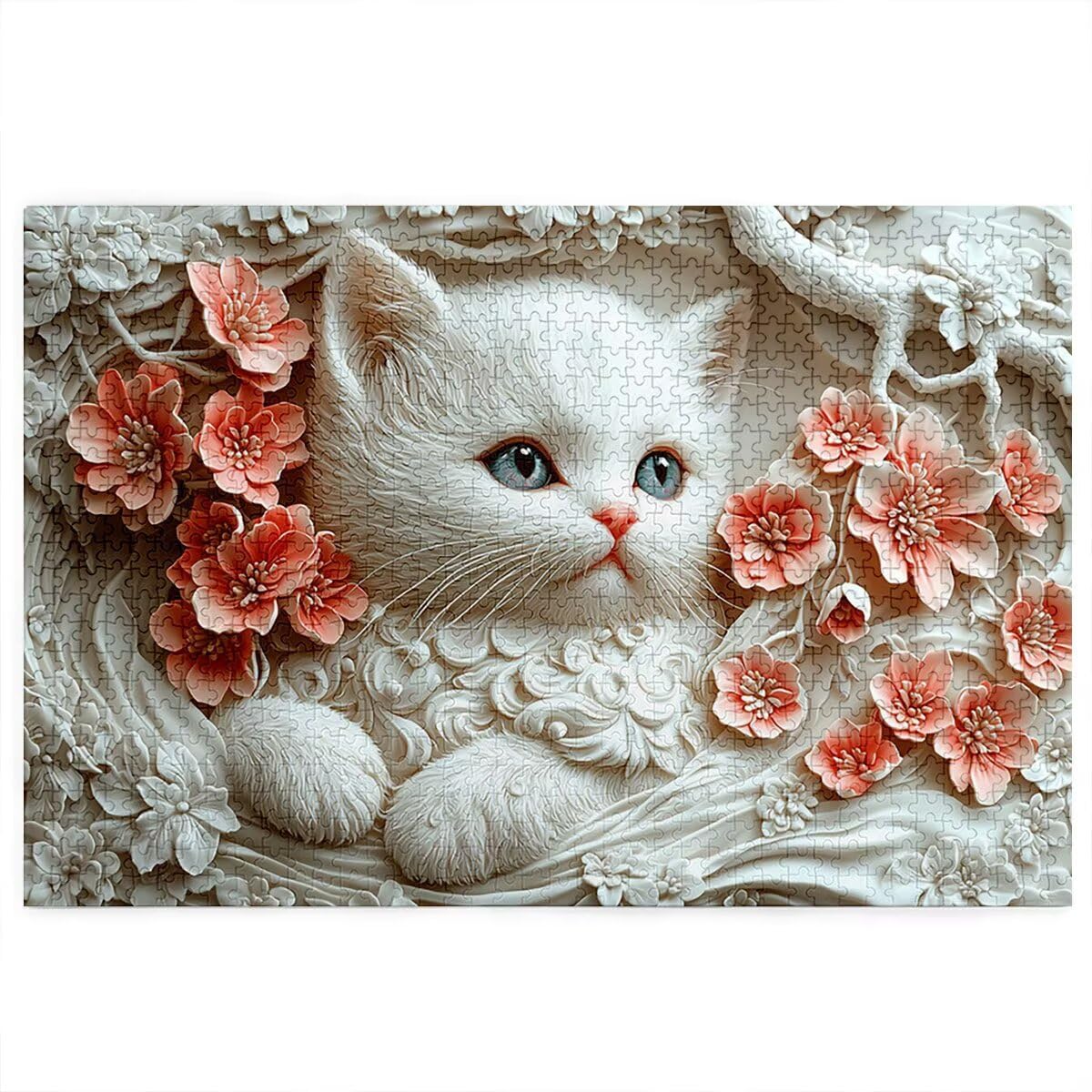 Puzzle 4000 elementów dla dorosłych, 4000 elementów, z pudełkiem na prezent, drewniane puzzle dla dorosłych z naturalnym drewnem, prezenty dla kobiet, prezenty dla mężczyzn, duże, drewniane puzzle
