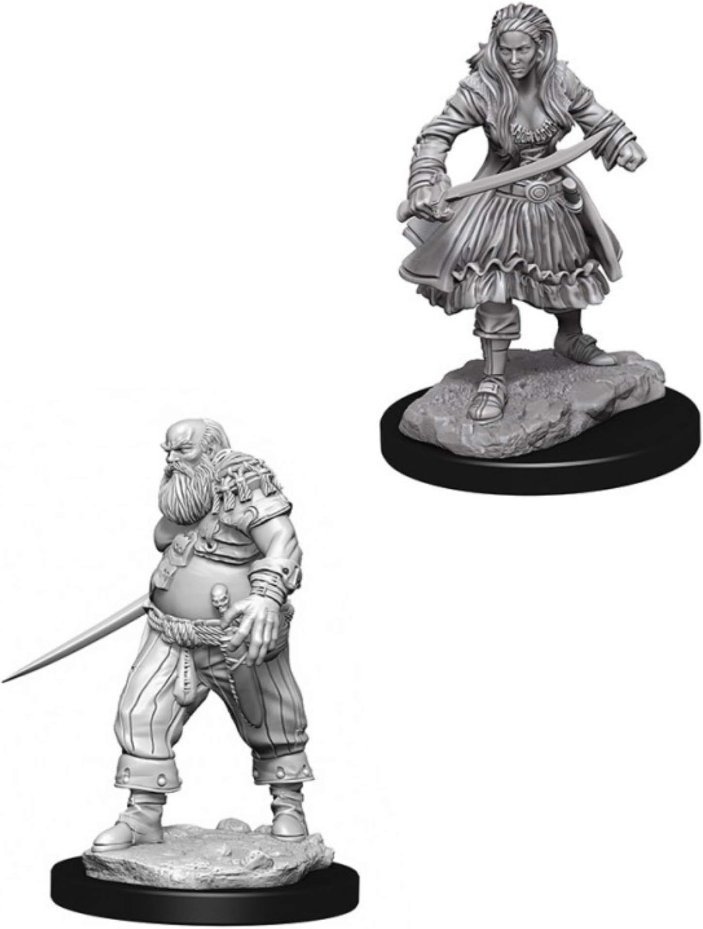 Deep Cuts Unpainted Miniatures: Wave 4: Pirates