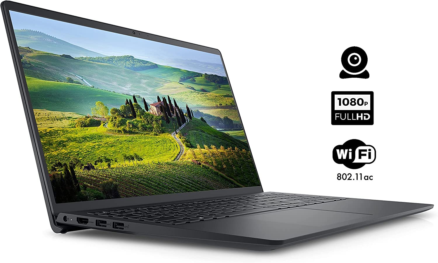 良品 Dell Corei5 1135G7, Ram8/Ssd256 Dell Inspiron 15 3000 3511 11th Gen Intel I5-1135G7 256GB