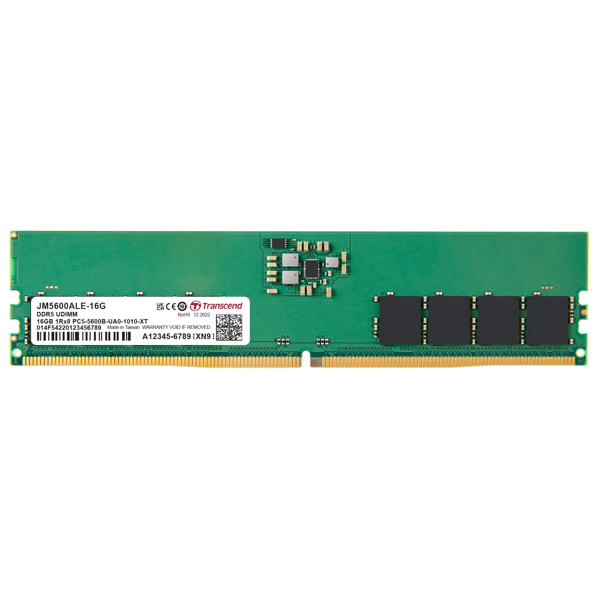Transcend 16Go JM DDR5 5600 U-DIMM 1Rx8 : Amazon.ca: Electronics