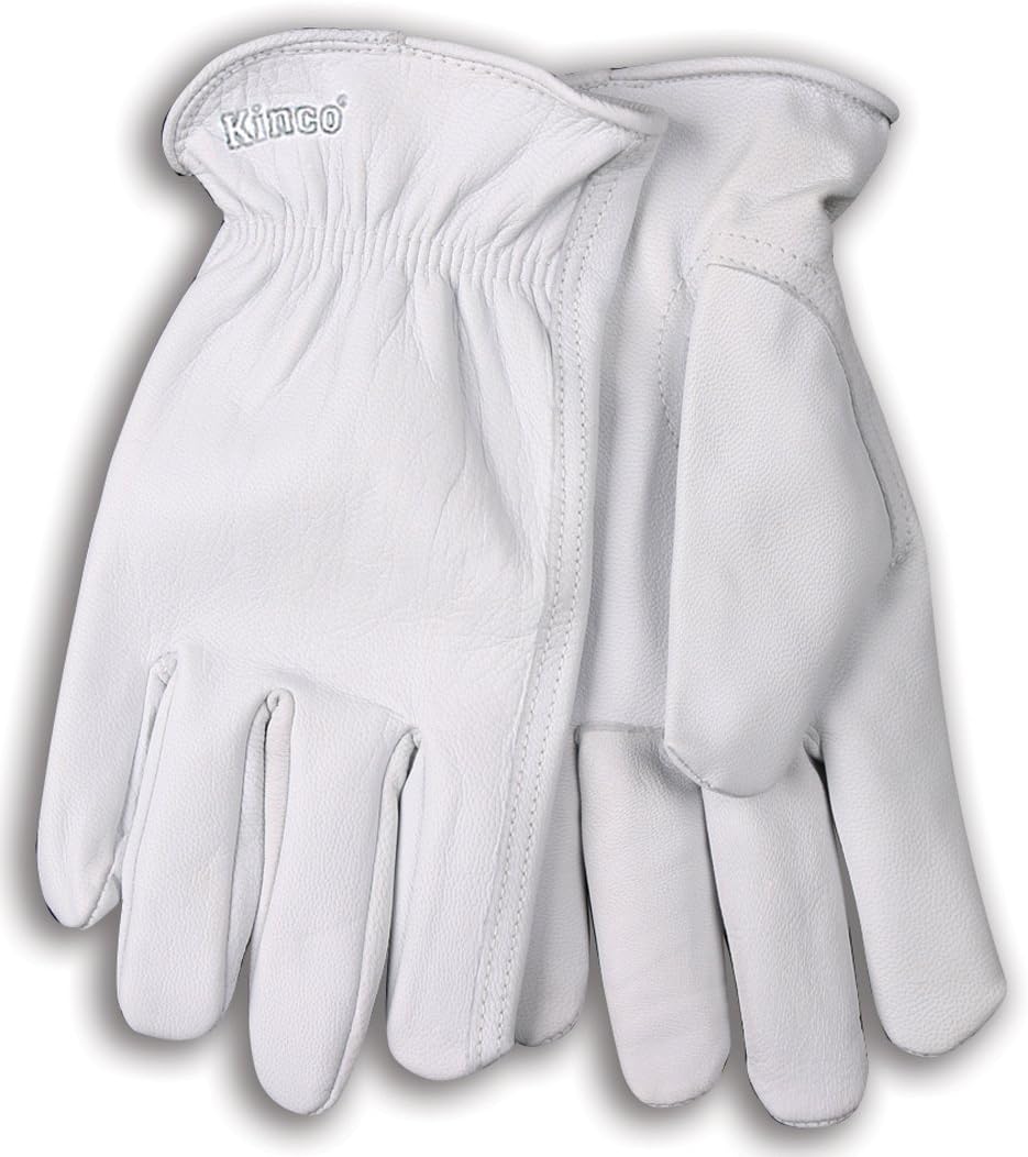 Kinco Premium Grain Goatskin Unlined Drivers Gloves