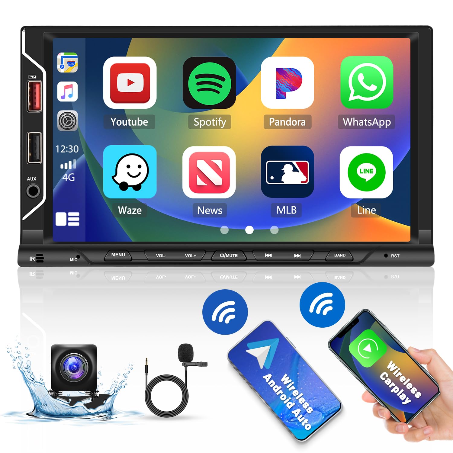 Hikity Double Din Car Stereo