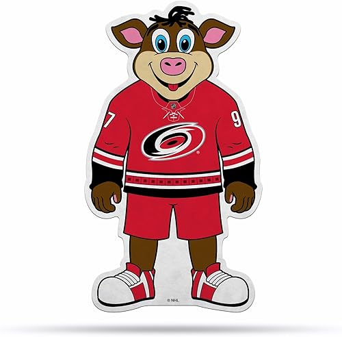 Miniatura 136 de NHL Rico Industries - Banderín de corte en forma de banderín, decoración del hogar y sala de estar, fieltro suave EZ para colgar