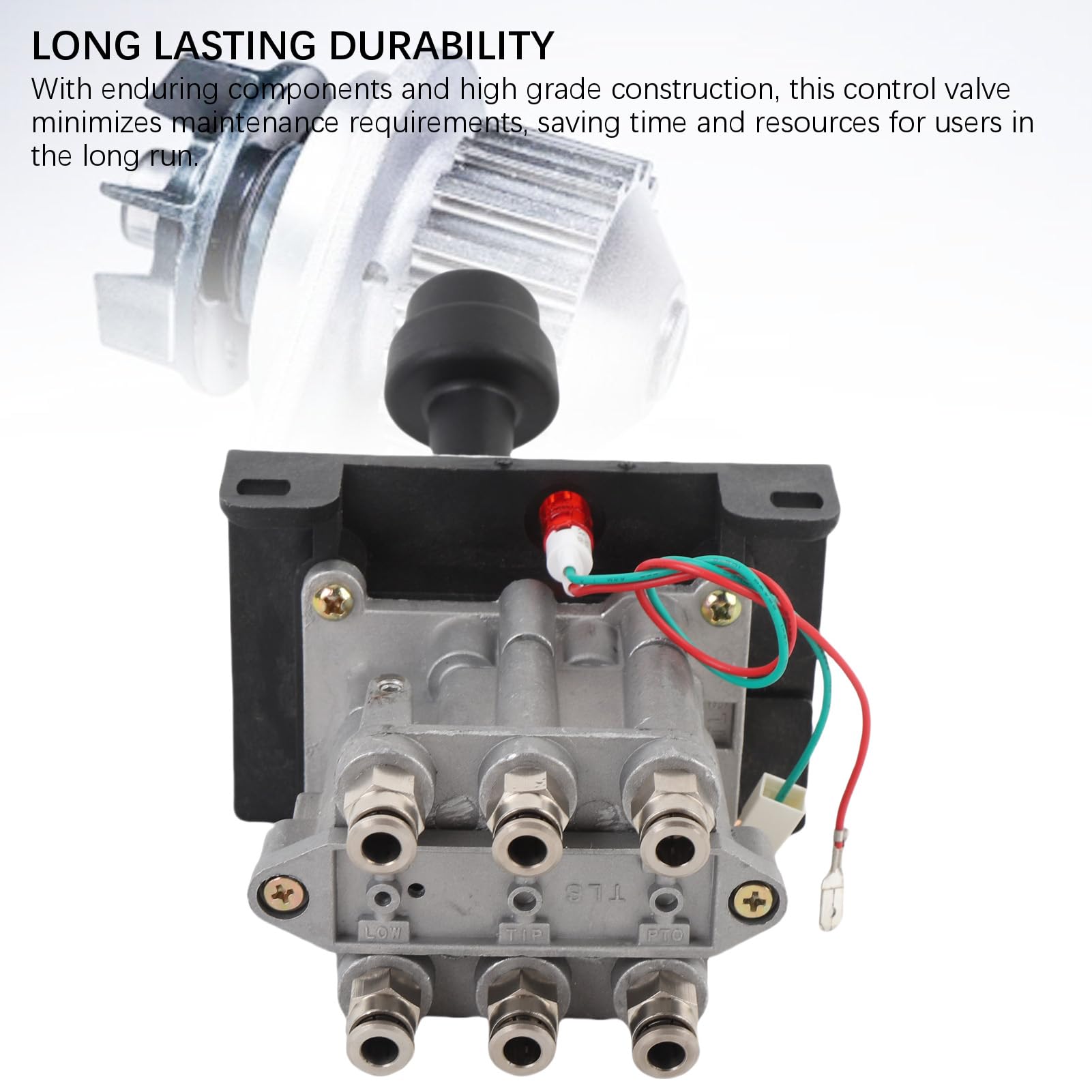 Potencia Take Off Air de de Aire AV295 Interruptor de PTO de Válvula Dual para Válvula de Volumen Válvula Hidráulico Material de Cobre ABS