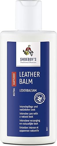 Shoeboy's Bálsamo de cuero de alta calidadneutro 5 oz