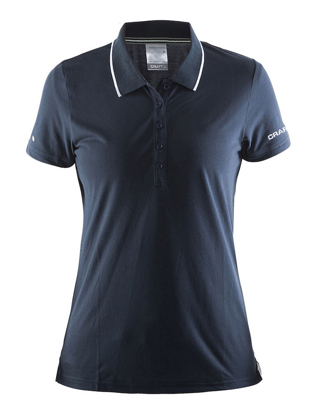 Craft en The Polo Pique de la zone W Femme Bleu bleu marine Large