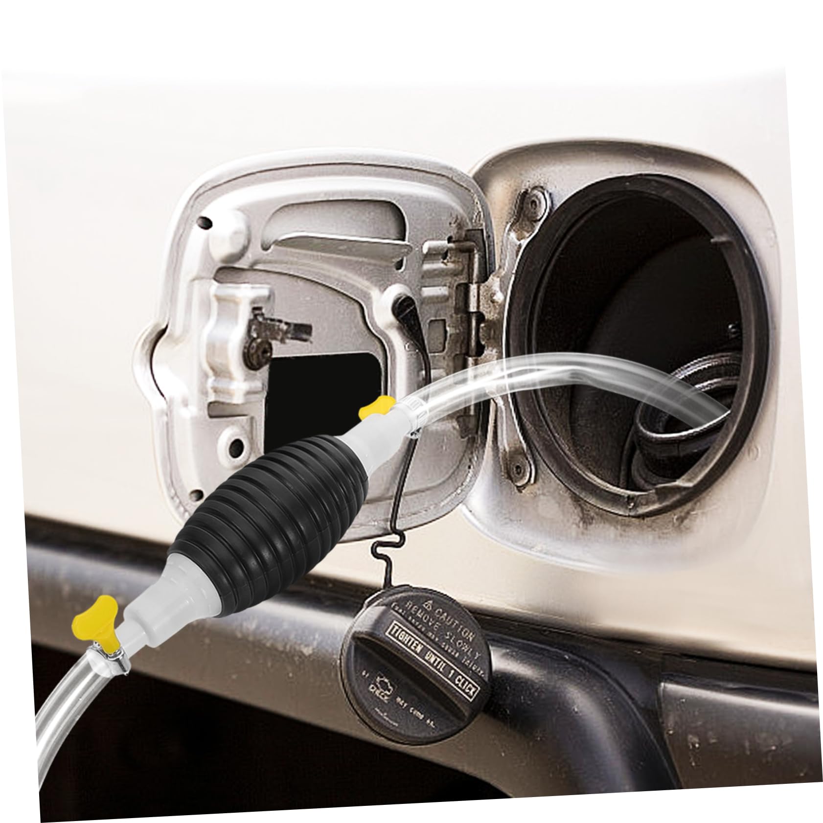 1 Juego Bomba Sifón Manual para Transferencia de Kit Completo con Manguera para Automotriz y Doméstico Práctica para Necesidades de Transferencia de Aceite y