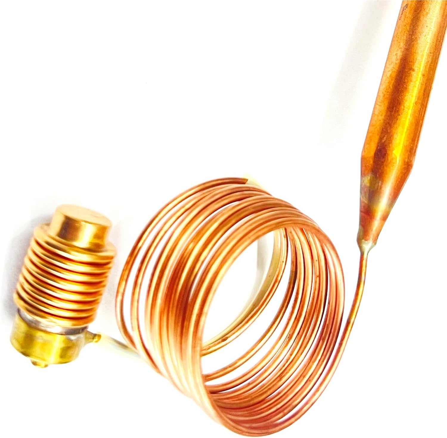 (1 Pack 5 Pieces) Gas Thermostat Temperature Range 5-35℃ for Gas Valve Water Heater Stove Oven