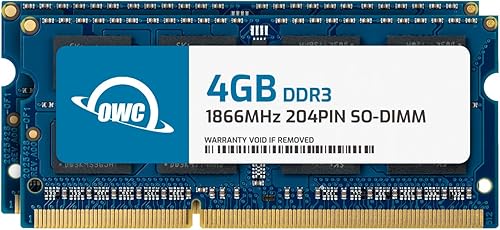 OWC 8 GB (2 x 4 GB) 1866 MHz DDR3 SO-DIMM PC3-14900 204 Pin SO-DIMM CL13 Módulo de actualización de memoria RAM para iMac 5K 17,1 2015