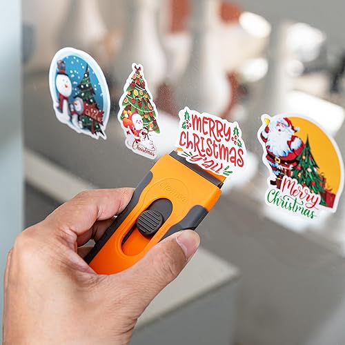 Miniatura 2 de Raspador de hoja de afeitar de plástico con 15 cuchillas adicionales de 1.5 pulgadas sin dañar superficies herramienta de limpieza para removedor de