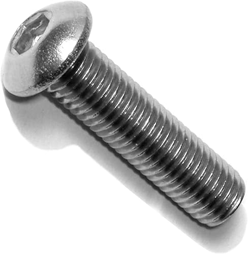 014973178444 Tornillos de cabeza de botón, 14-28 x 1, pieza-6