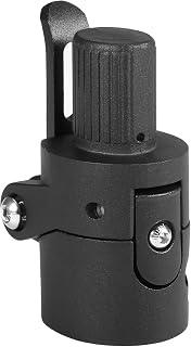 Tomshin Base de poste dobrável de metal sólido Substituição de base de poste dobrável para acessório de parafuso de patinete elétrico M365