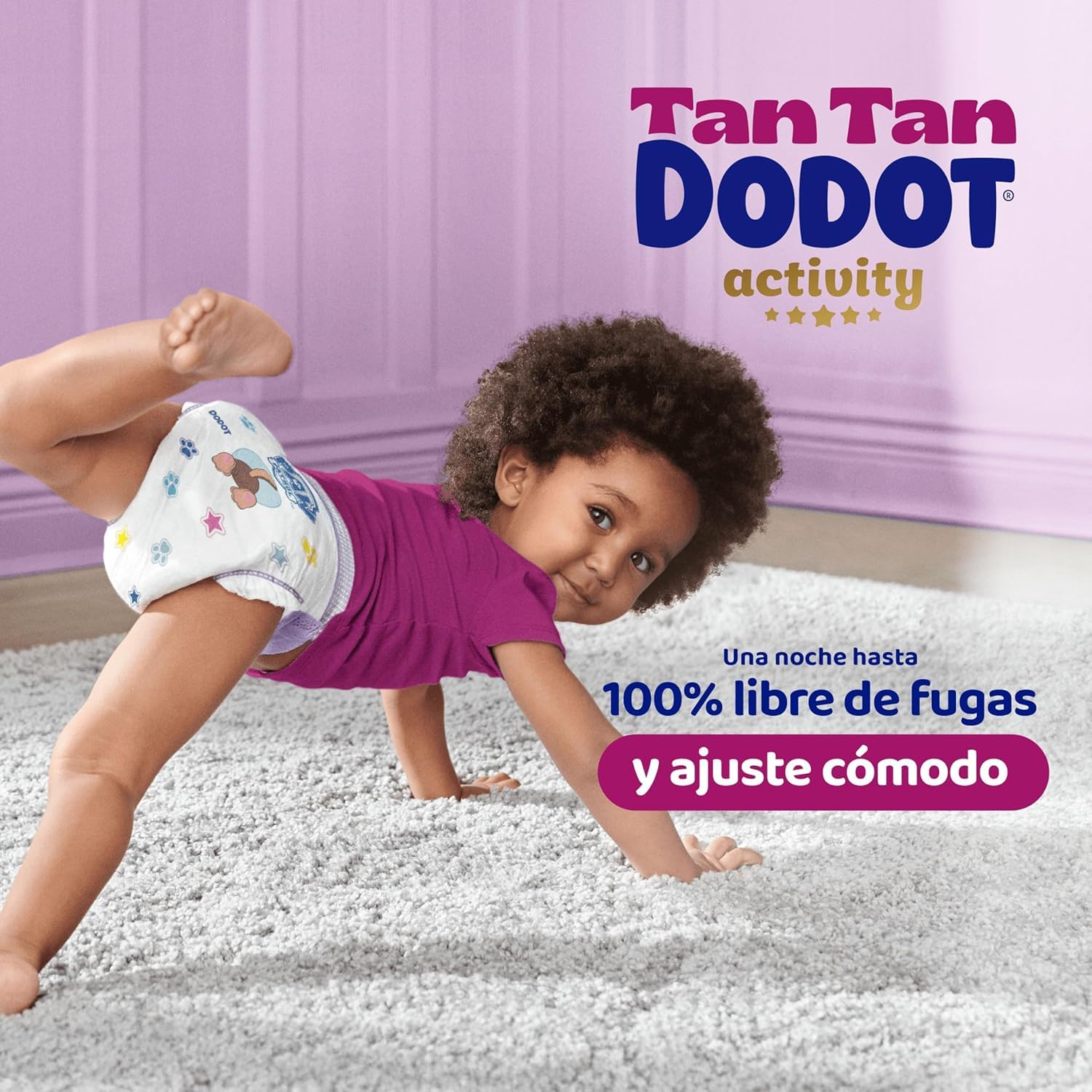 Dodot Activity Talla 5+ (12-17 kg) Poupanza XXL 252 Pañales | Ajuste Cómodo | Protección Antifugas | Bebés Activos — view 10