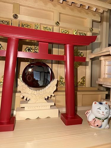 Amazon.co.jp: 神棚の里 神棚用神具 稲荷用 赤鳥居 稲荷鳥居 : ホーム