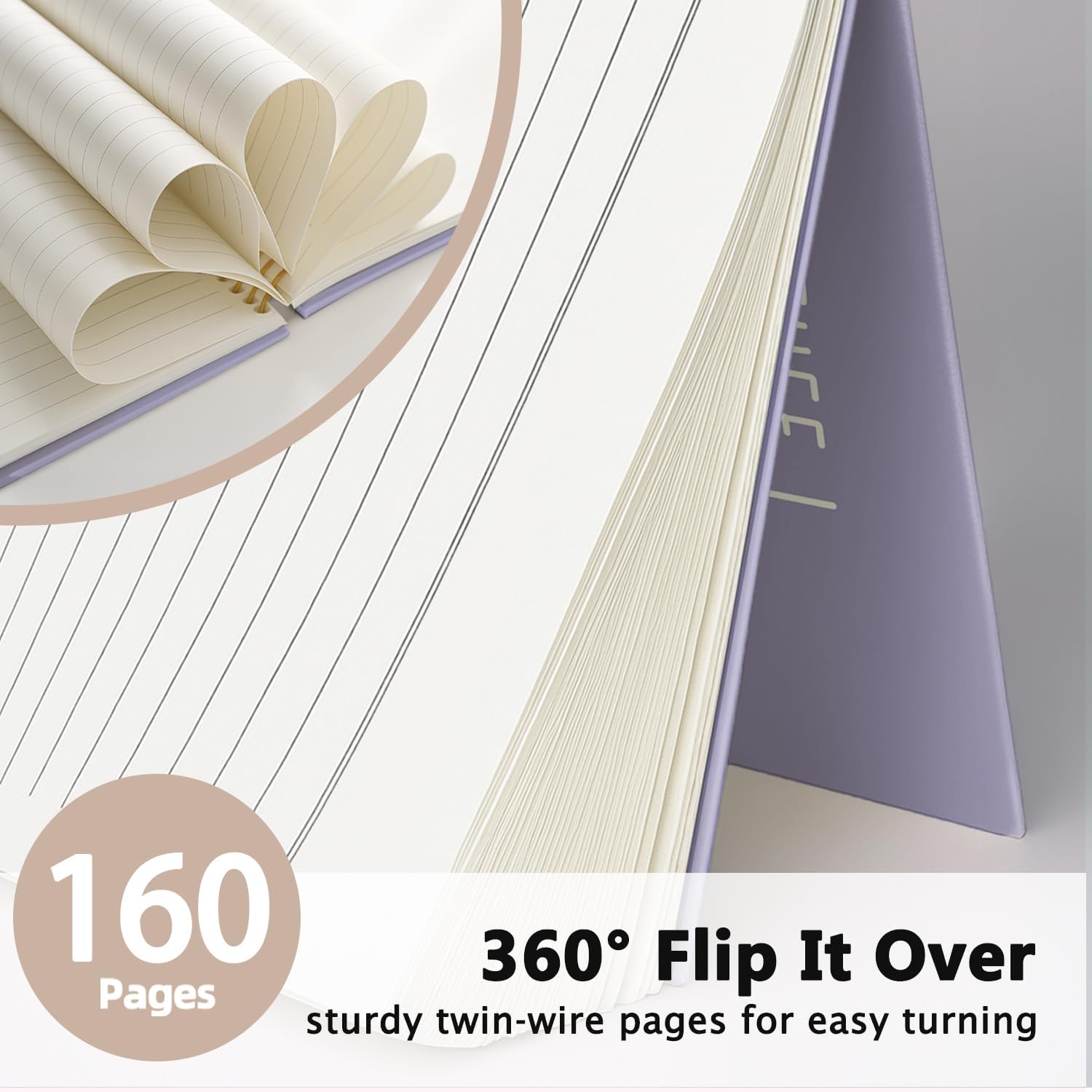 LIANGW Funny Purple Notebooks for Work, Coworker Office Gifts for Women image 3