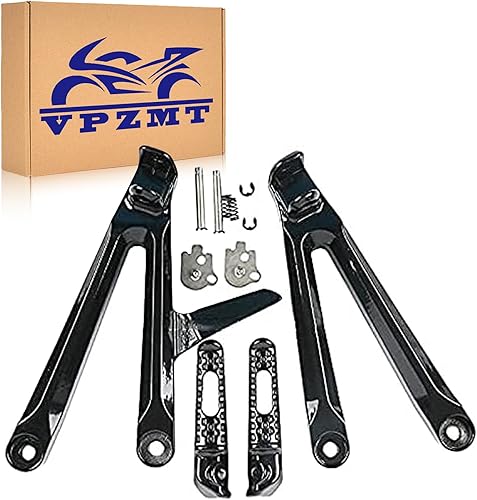 Se adapta a Honda CBR 600RR Juego de soportes para reposapiés traseros 2005-2006 (clavijas traseras -2)