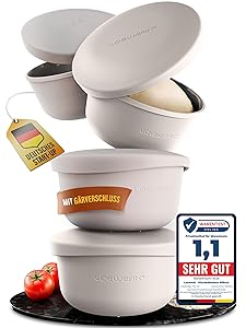 Pizzateig Box mit Deckel