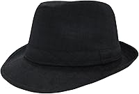 Giroir Classic Short Brim Fedora Hat for Men Women Unisex - Summer Beach 1920s Style Panama Fedora