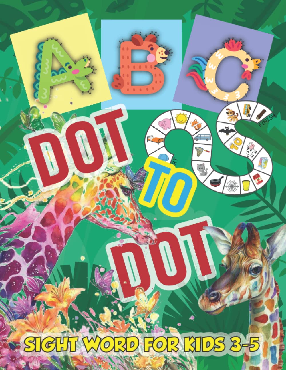 Buy ABC Dot To Dot Word Kids 35 ABC DotToDots Workbook Ages 3 To