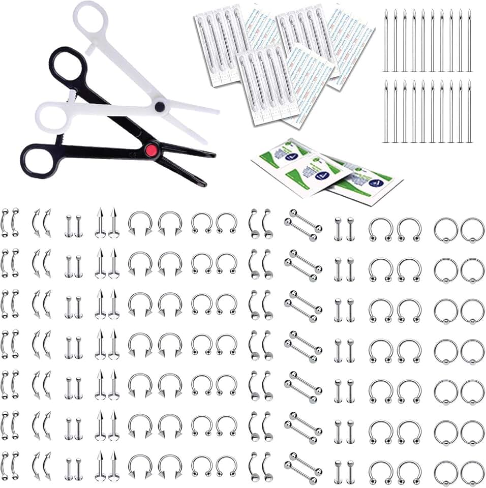 piercing practice body parts