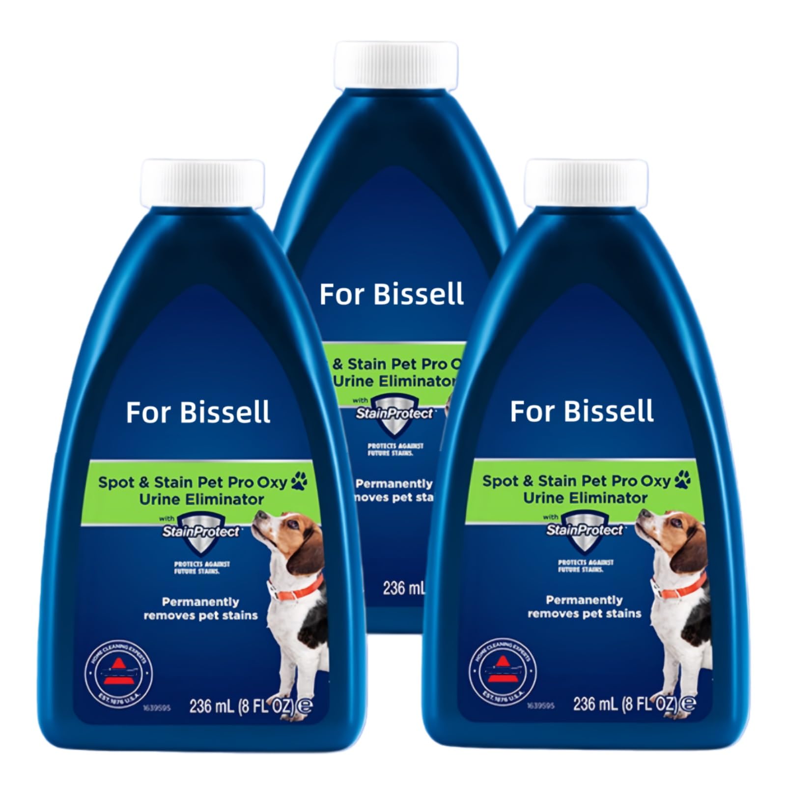 236 Ml Reinigungsflüssigkeit Für Stoffsofas. Sauerstoffbasierter Fleckenentferner Für Haustierurin, Kompatibel For Bissell(3PCS 708ML)