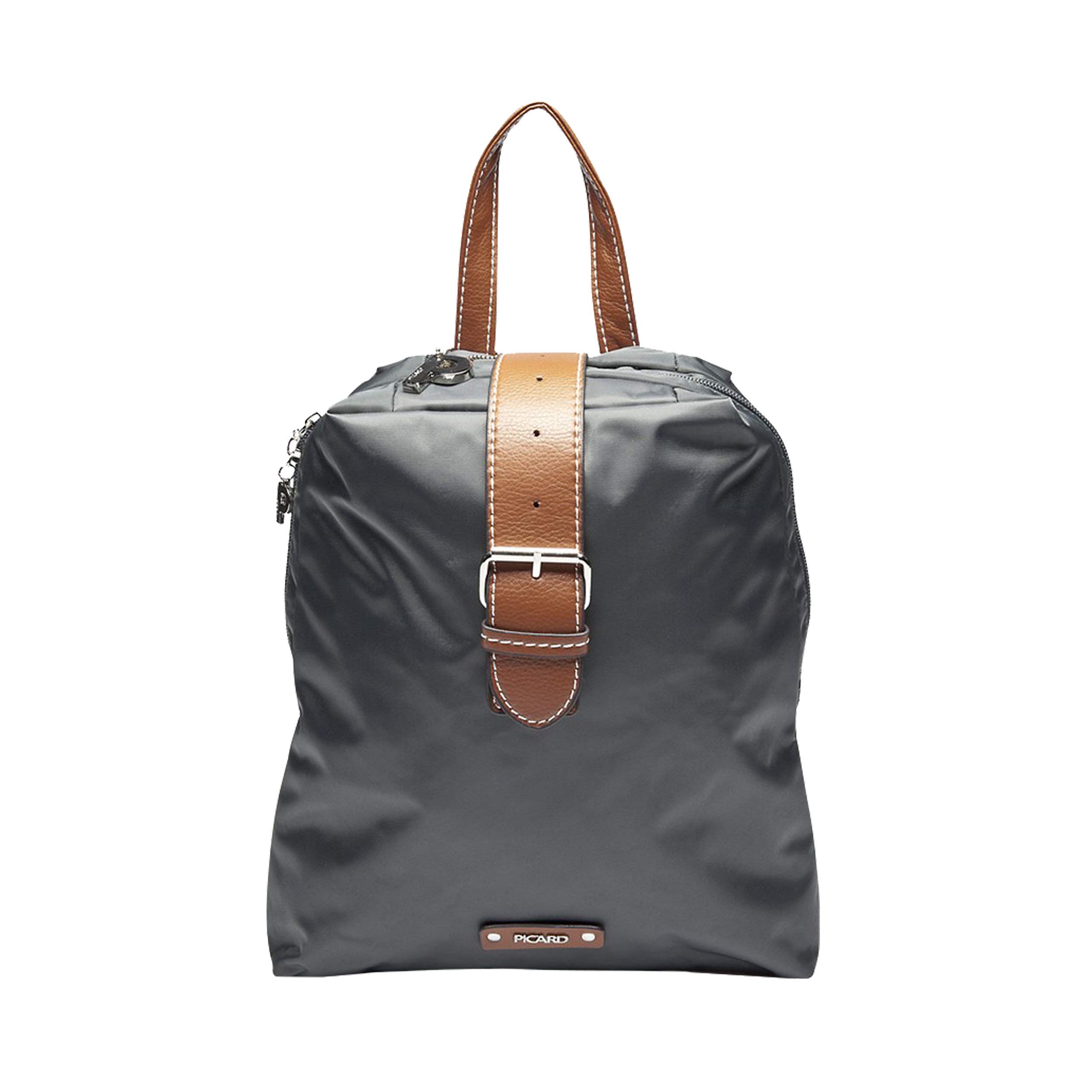 Picard Sonja - Mochila para Mujer de Nailon, tamaño Mediano, con Cremallera, para el día a día