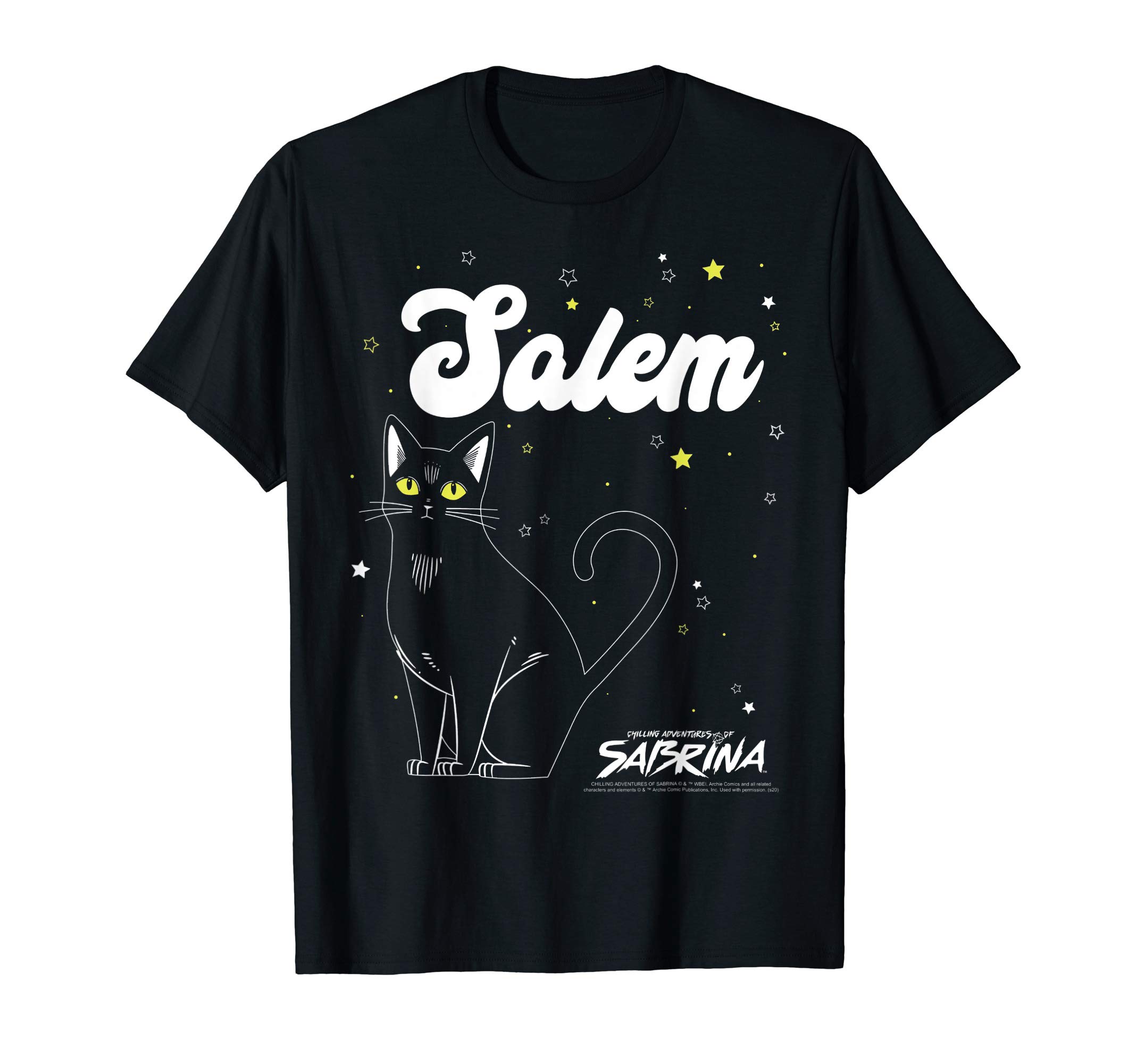 Chilling Adventures Of Sabrina Salem Outline T-ShirtOEKO-TEX STANDARD 100