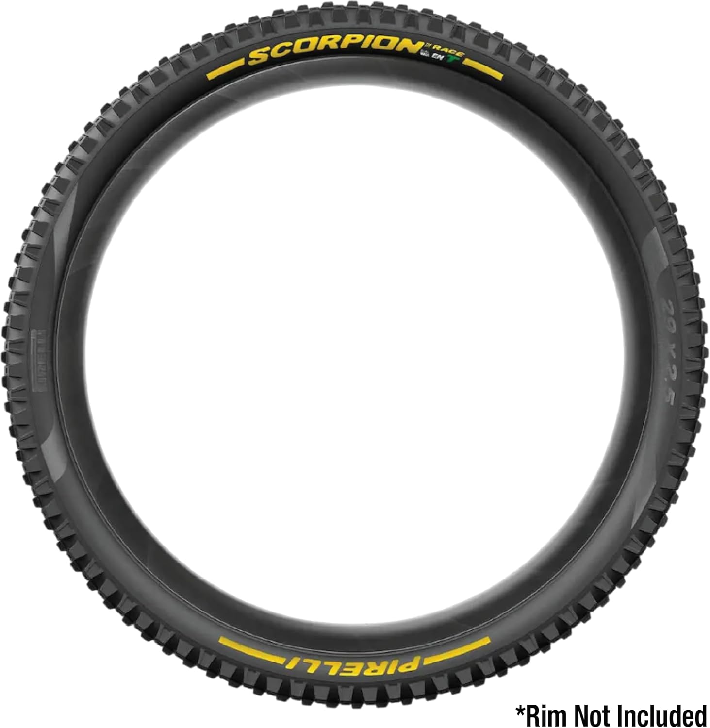 Pirelli Scorpion Race Enduro T Mountain Bicycle Tire (29" x 2.5) Superior Traction & Control for Intermediate Terrains, Tubeless Ready, SmartEVO DH, DualWall, 60TPI