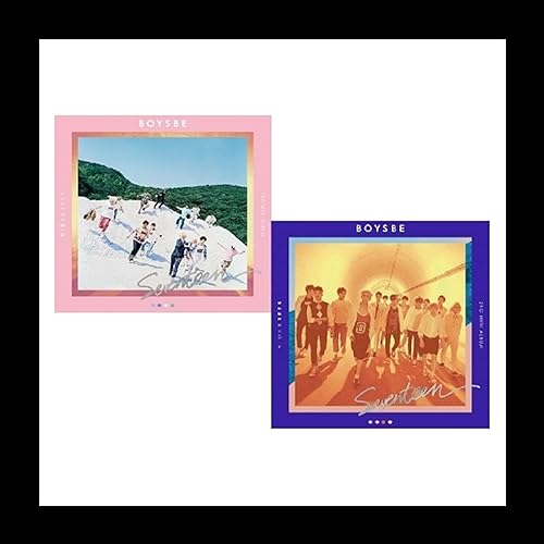 SEVENTEEN BOYS BE Reedición 2 Mini Álbum CD+Photobook+Póster tipo mapa en paquete+Pegatina+Tarjeta Postal+Seguimiento Sellado SVT (Versión Oculta)